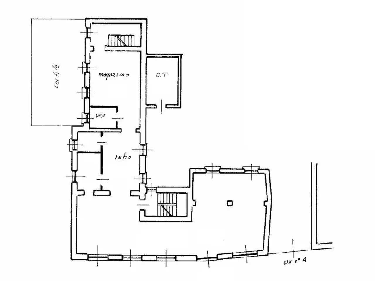 Laboratorio in Via Teodoro Accio 5, Borgo D'Ale, {3} - Planimetria 1
