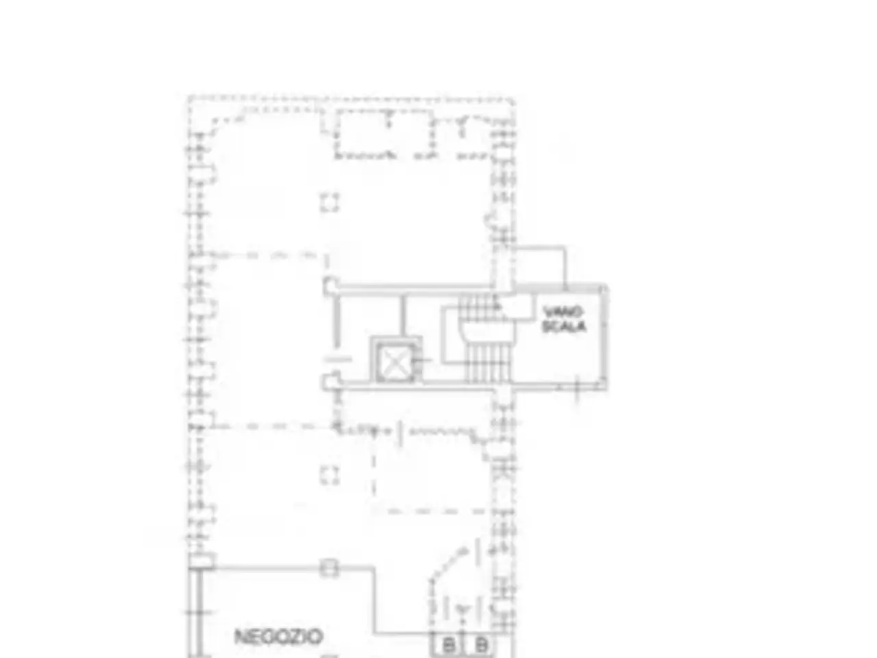 Negozio in Alzaia Naviglio Pavese, Milano, {3} - Planimetria 1