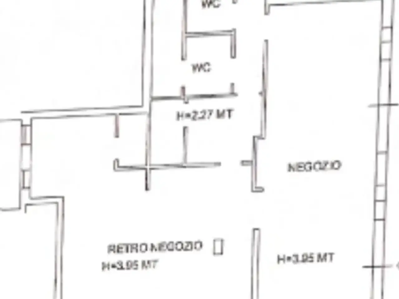 Negozio in Via Corradino d'Ascanio 15, Pescara, {3} - Planimetria 1