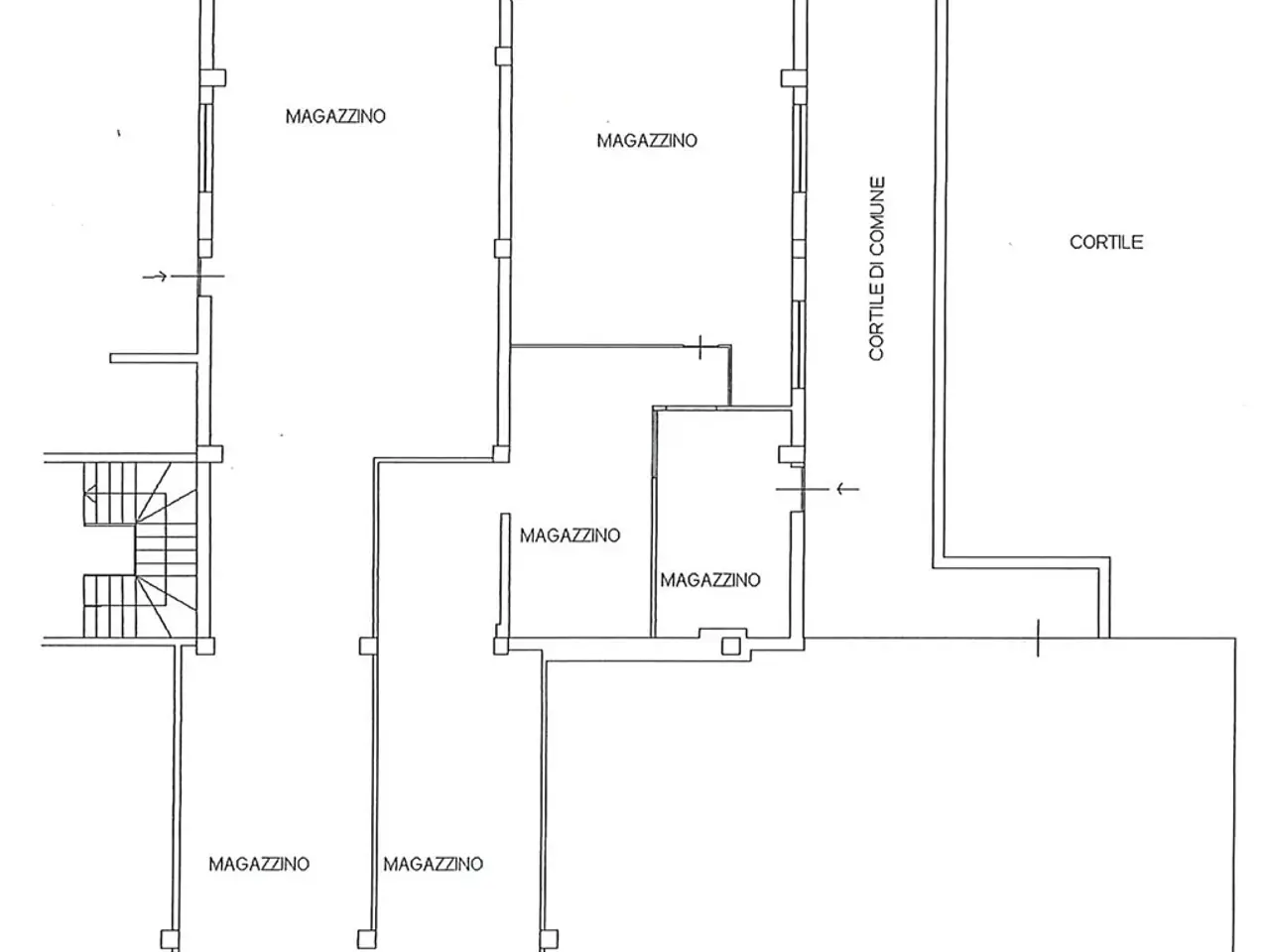 Magazzino in Viale Cristoforo Colombo 23, Trezzano Sul Naviglio, {3} - Planimetria 1