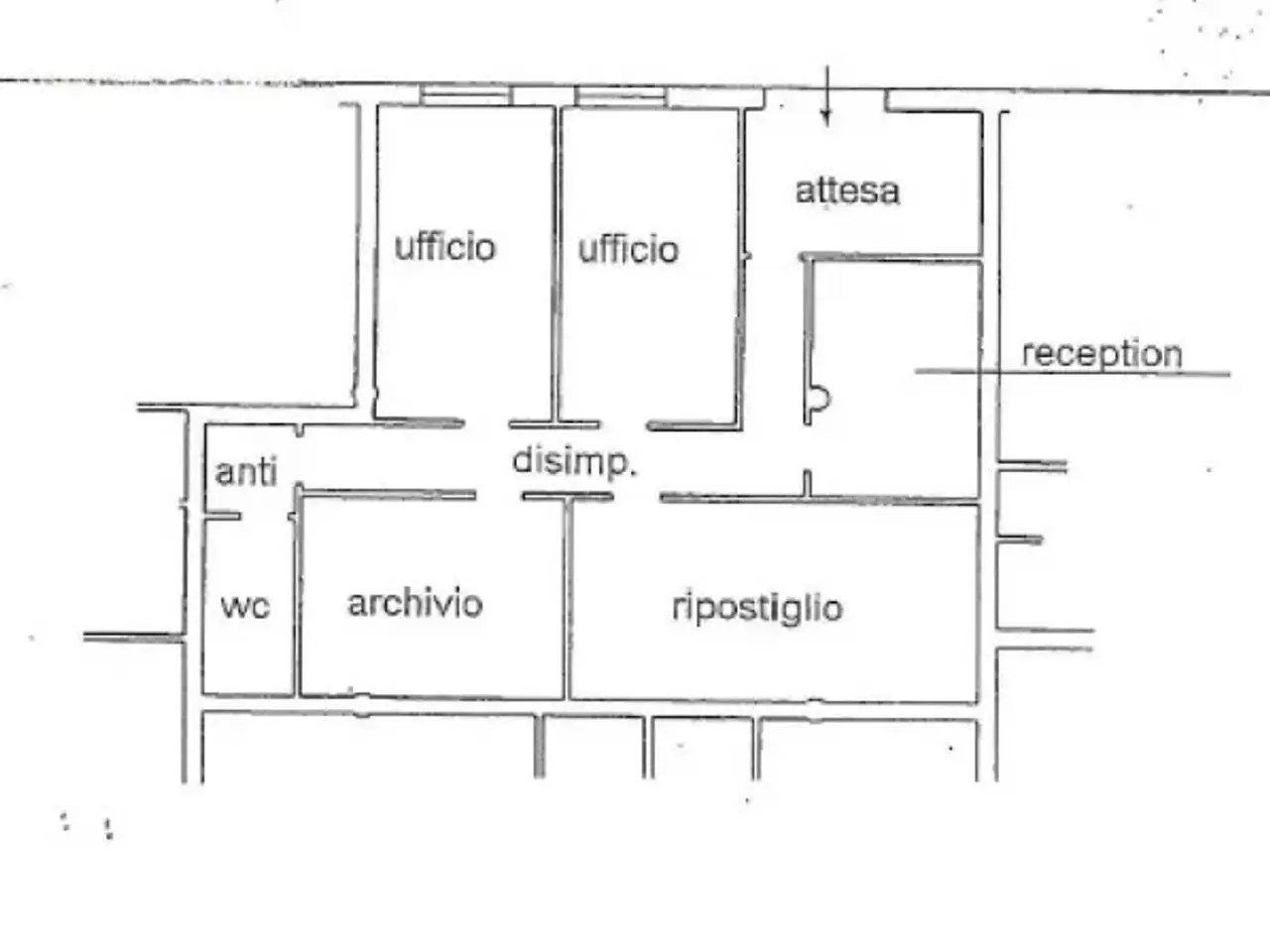 Ufficio in , Massa Lombarda, {3} - Planimetria 1