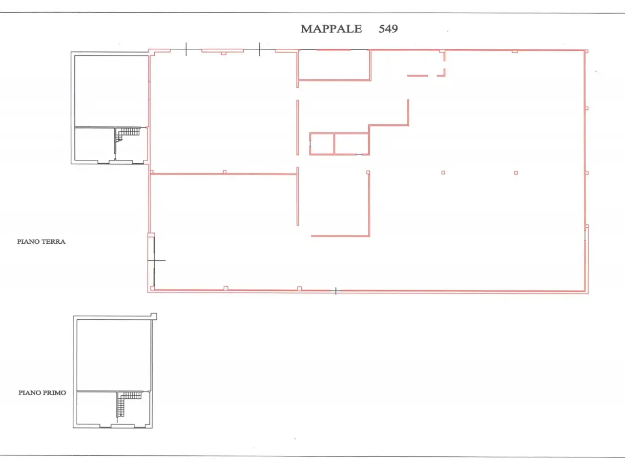 Negozio in Via delle Province, Castelnovo Bariano, {3} - Planimetria 1