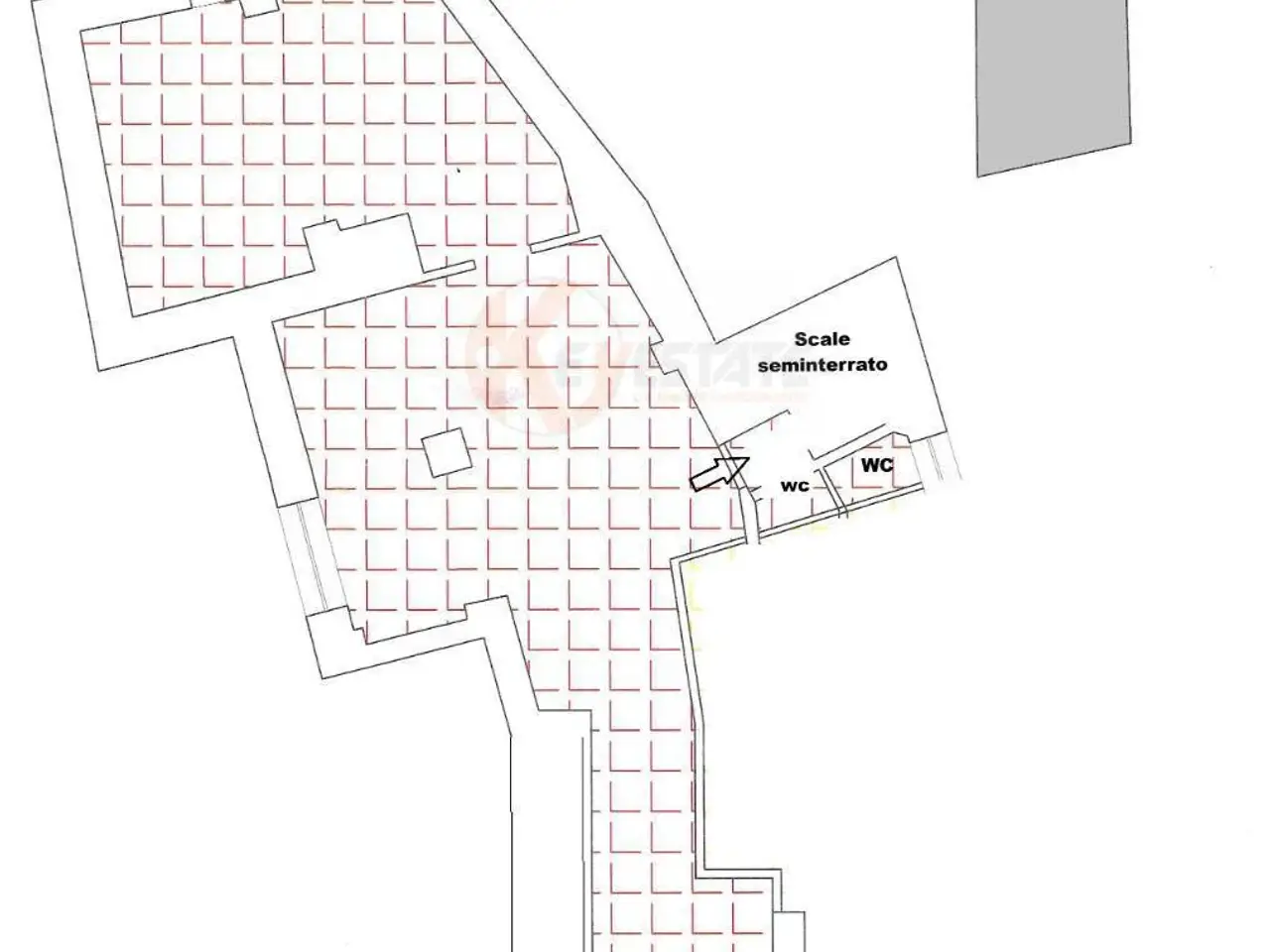 Negozio in Largo Cavallotti 18, Sassari, {3} - Planimetria 1