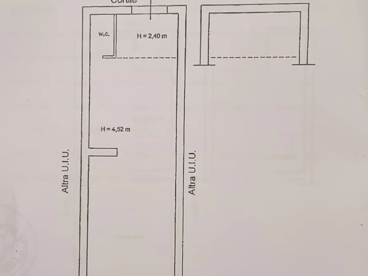 Negozio in Via Enrico De Nicola 24, Casoria, {3} - Planimetria 1