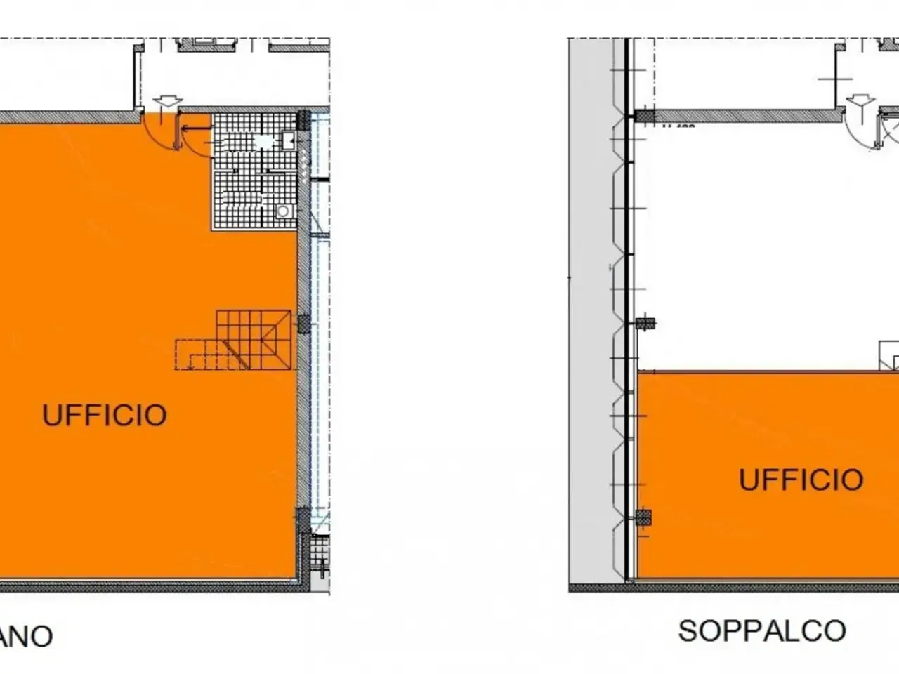 Esercizio commerciale in Via Mameli, Vimercate, {3} - Planimetria 1