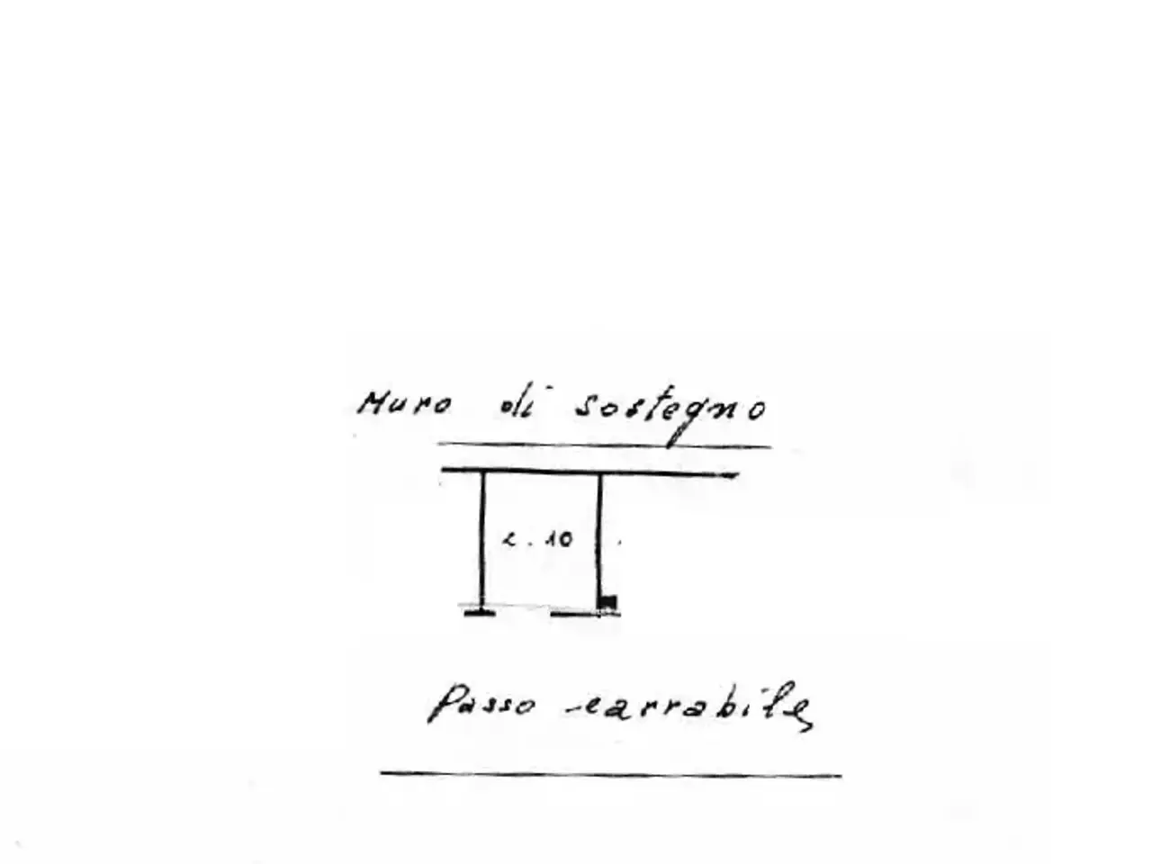 Magazzino in Via Aurelio Robino 309, Genova, {3} - Planimetria 1