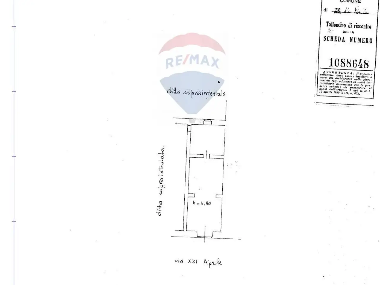 Negozio in Via Giovanni Amendola 25, Bari, {3} - Planimetria 1