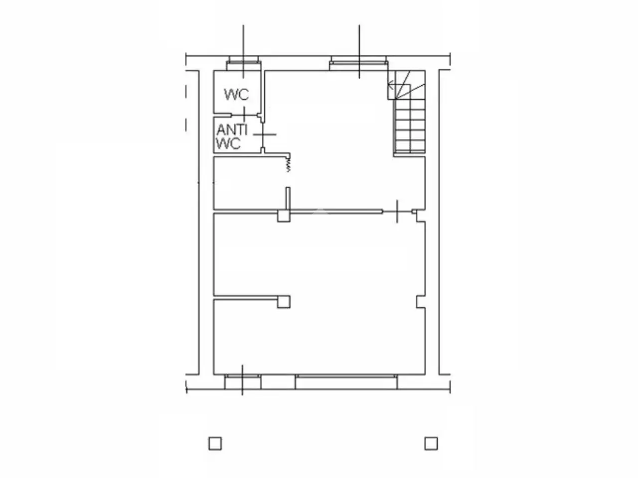 Negozio in Via XXV Aprile 1, Verrone, {3} - Planimetria 1