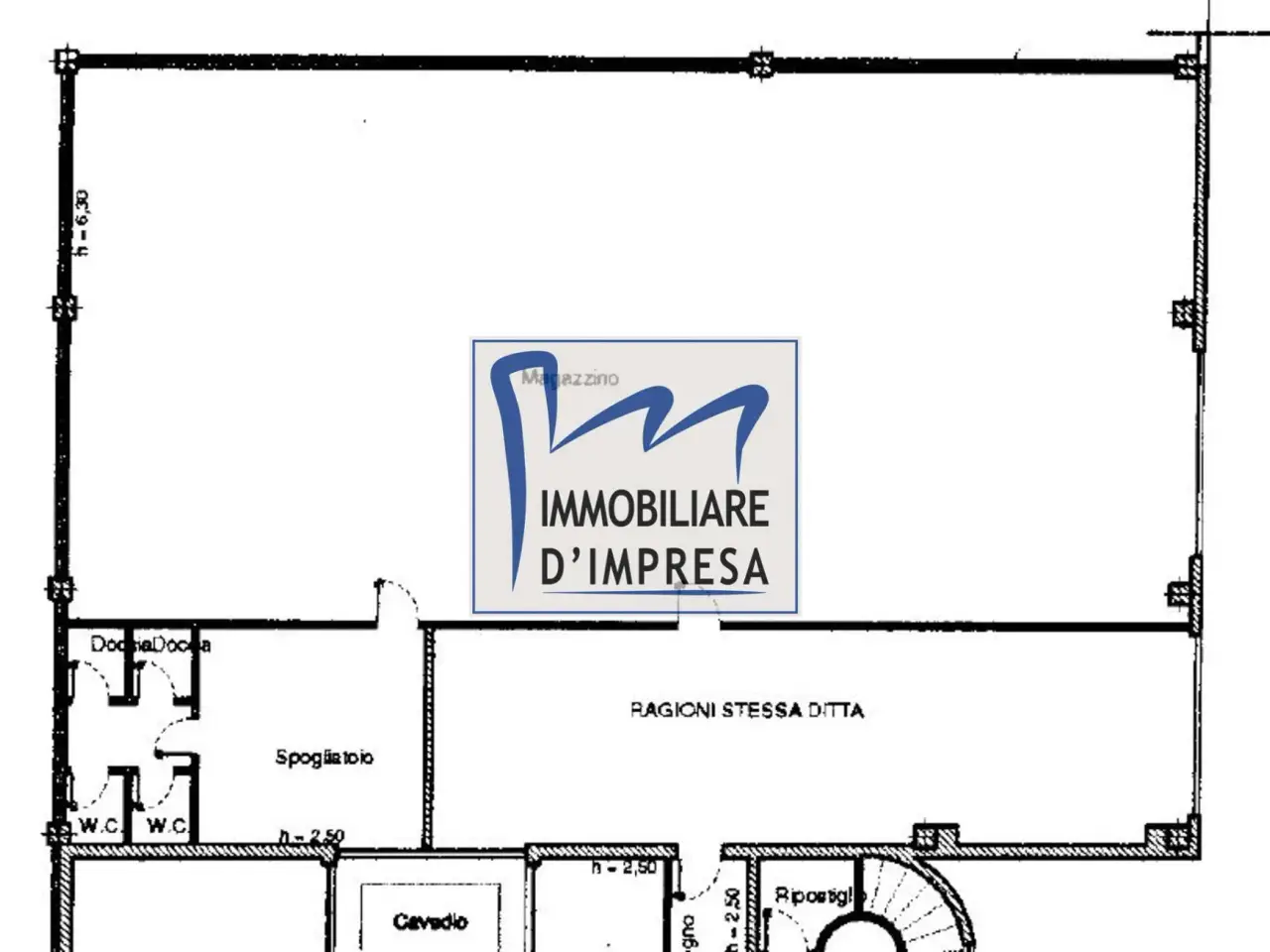 Capannone in Via Giuseppe Varesi, Parma, {3} - Planimetria 1