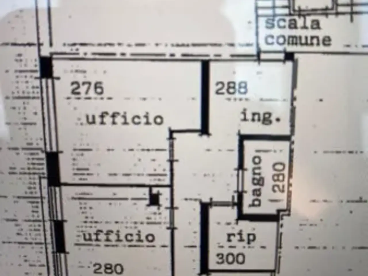Ufficio in Via Emilia all'Angelo 7, Reggio Emilia, {3} - Planimetria 1