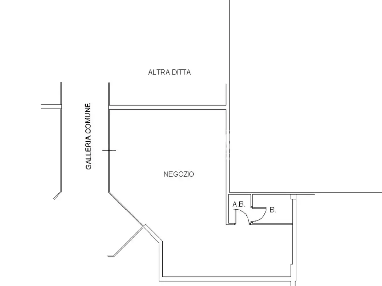 Negozio in , Castellarano, {3} - Planimetria 1