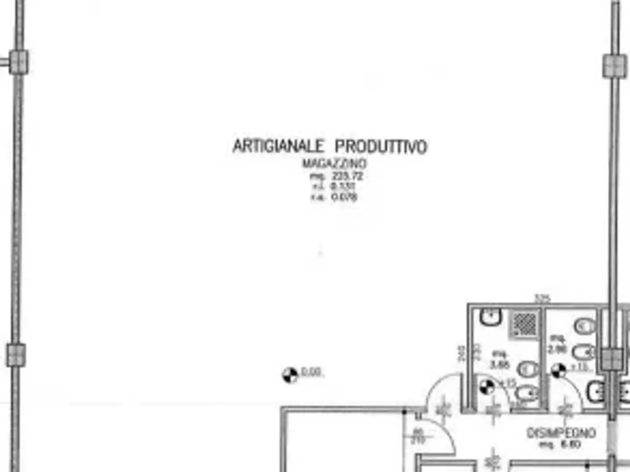 Capannone in Via Filippo Re, Ravenna, {3} - Planimetria 1