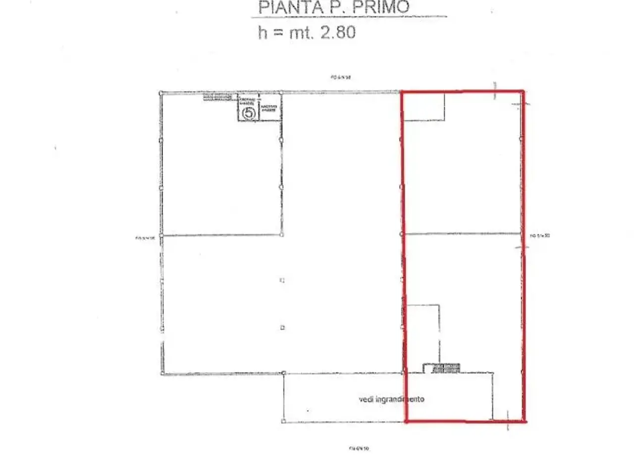 Capannone in Via Asti 69, Santena, {3} - Planimetria 1