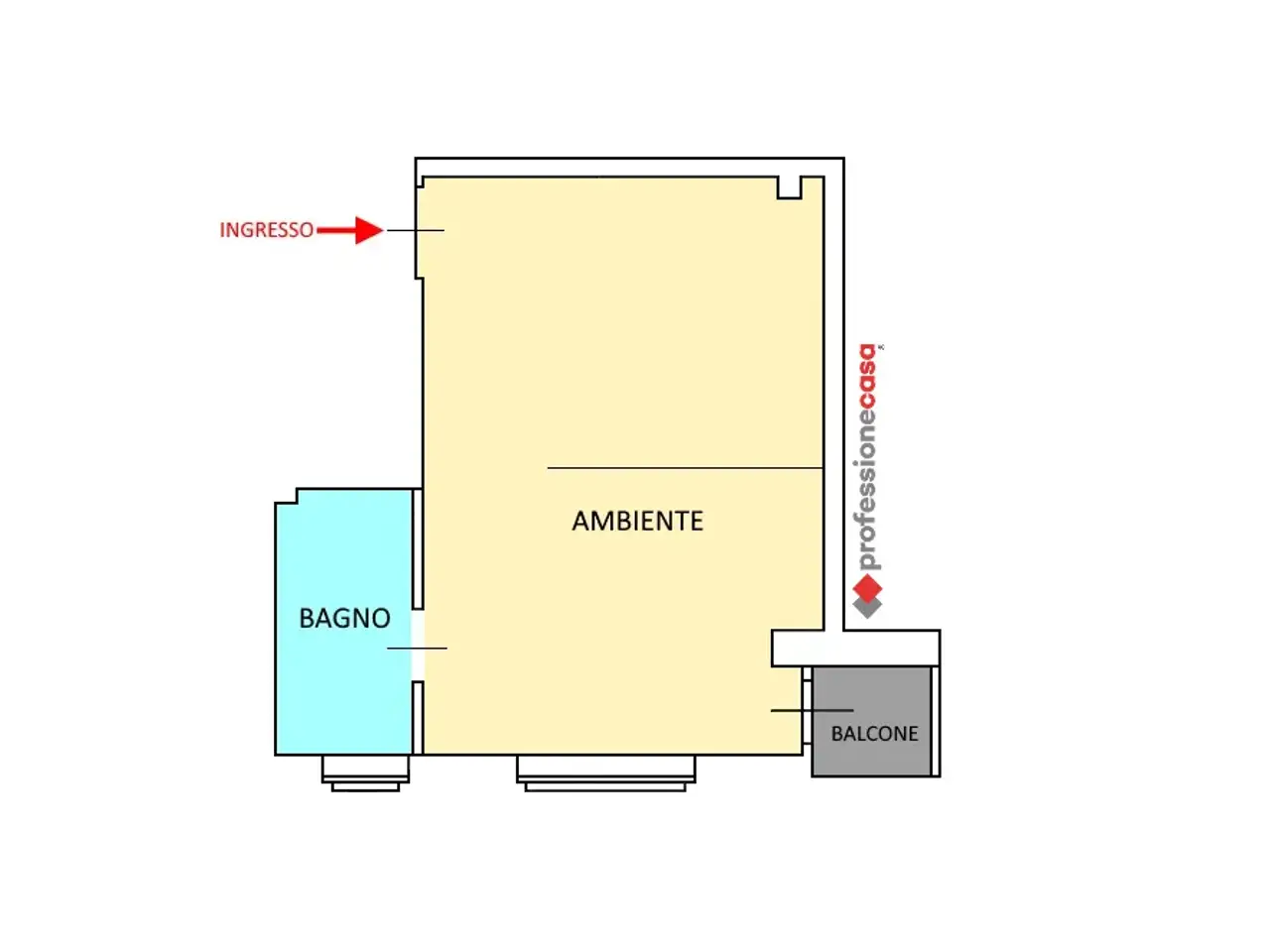Ufficio in Viale Ofanto  43, Foggia, {3} - Planimetria 1