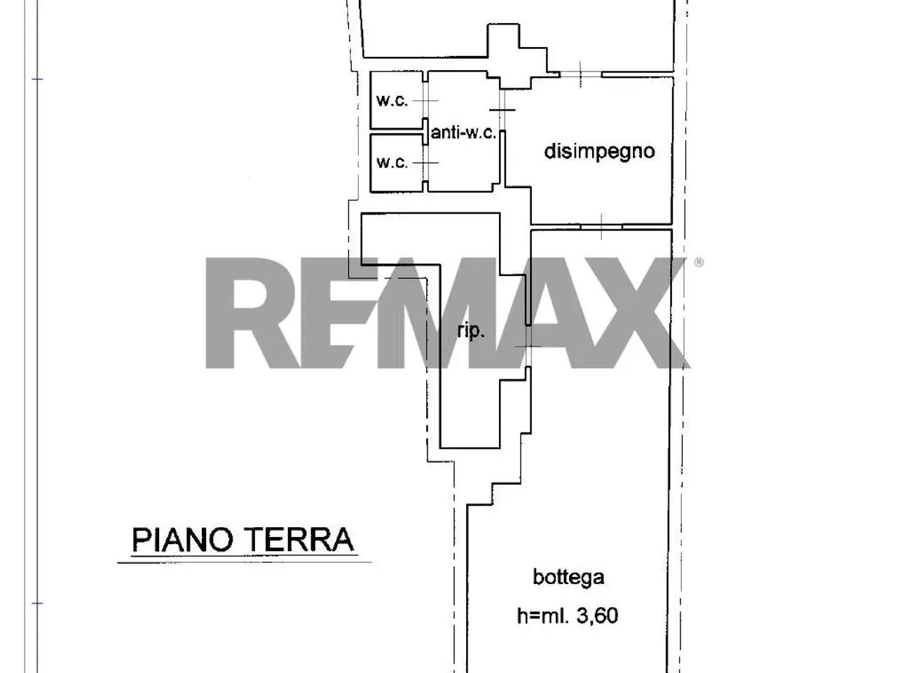 Negozio in Via Pozzo Mulino 89, Catania, {3} - Planimetria 1