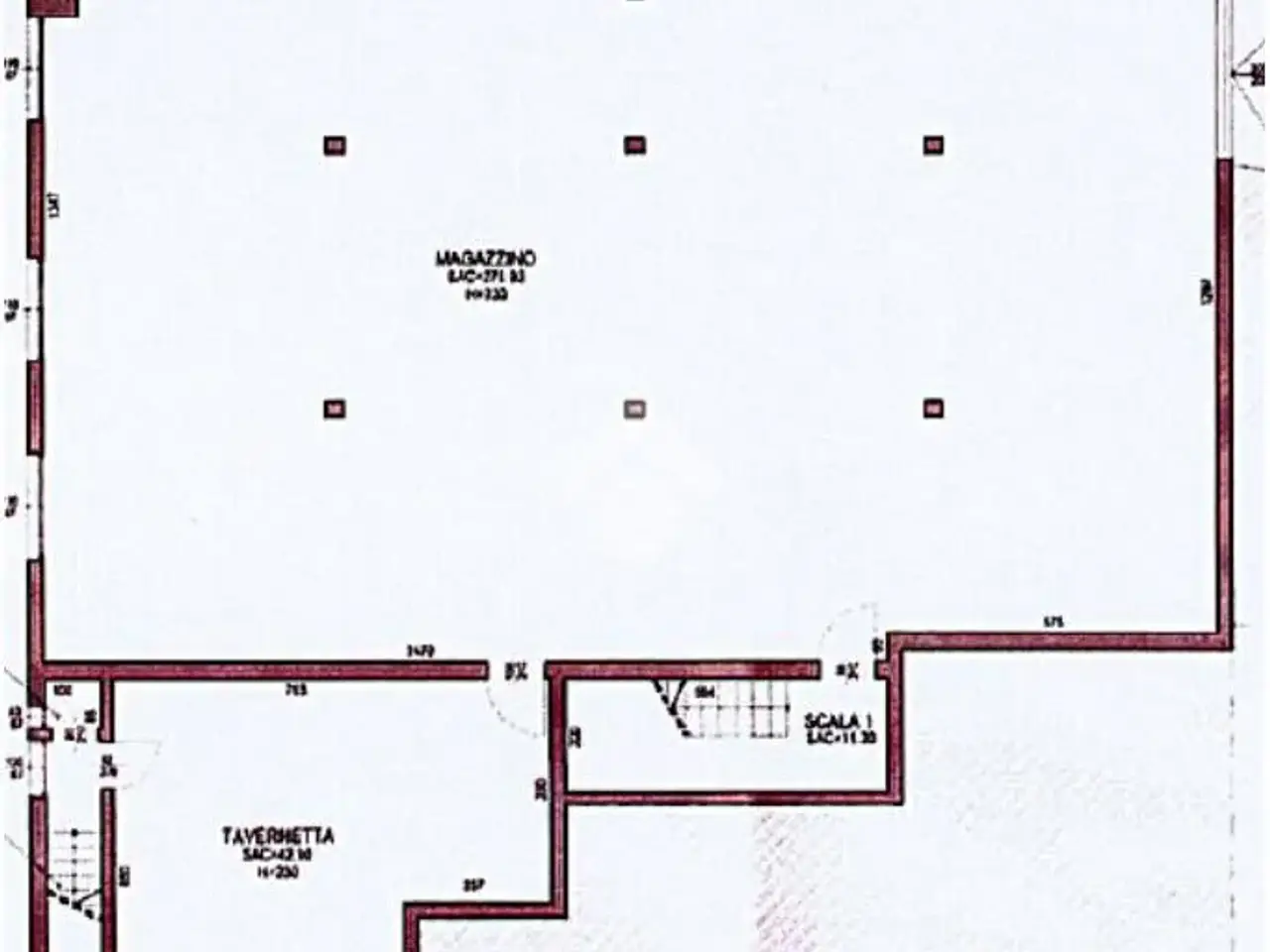 Magazzino in Via Marzaglia, Formigine, {3} - Planimetria 1