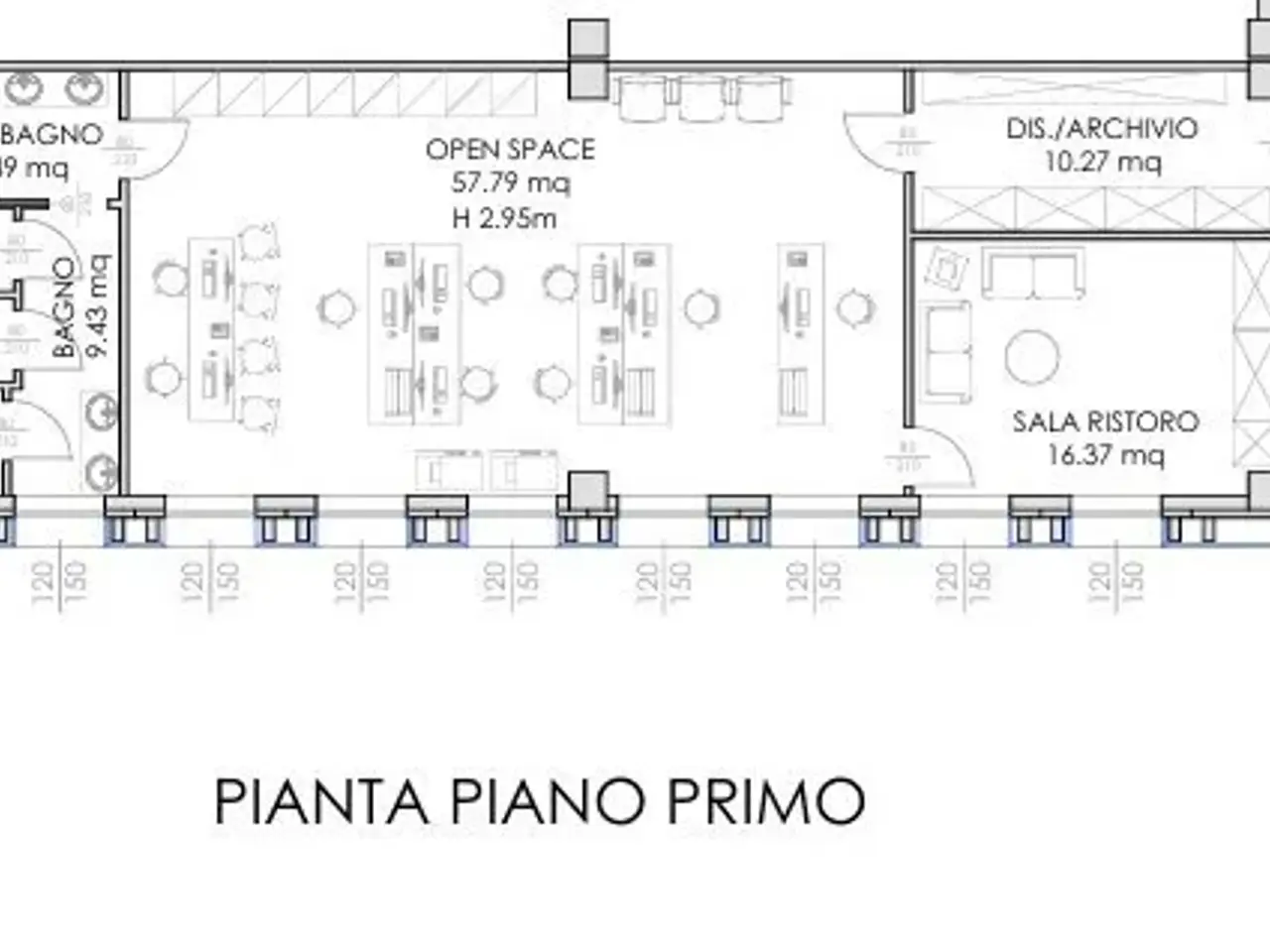 Ufficio in Via Emilia, Ozzano Dell'Emilia, {3} - Planimetria 1