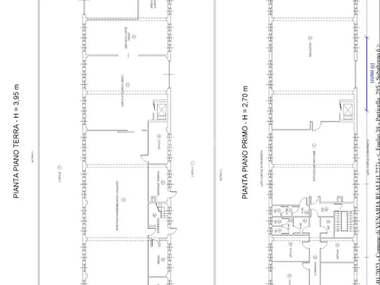 Capannone in Corso Liguria 28, Venaria Reale, {3} - Planimetria 1