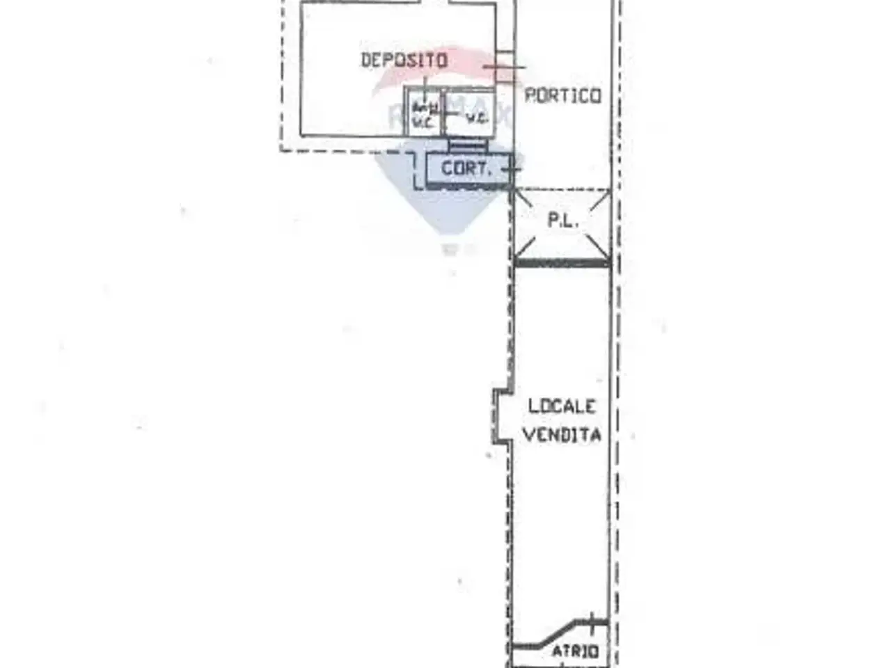 Negozio in Via Emanuele Bellia 98, Paterno', {3} - Planimetria 1
