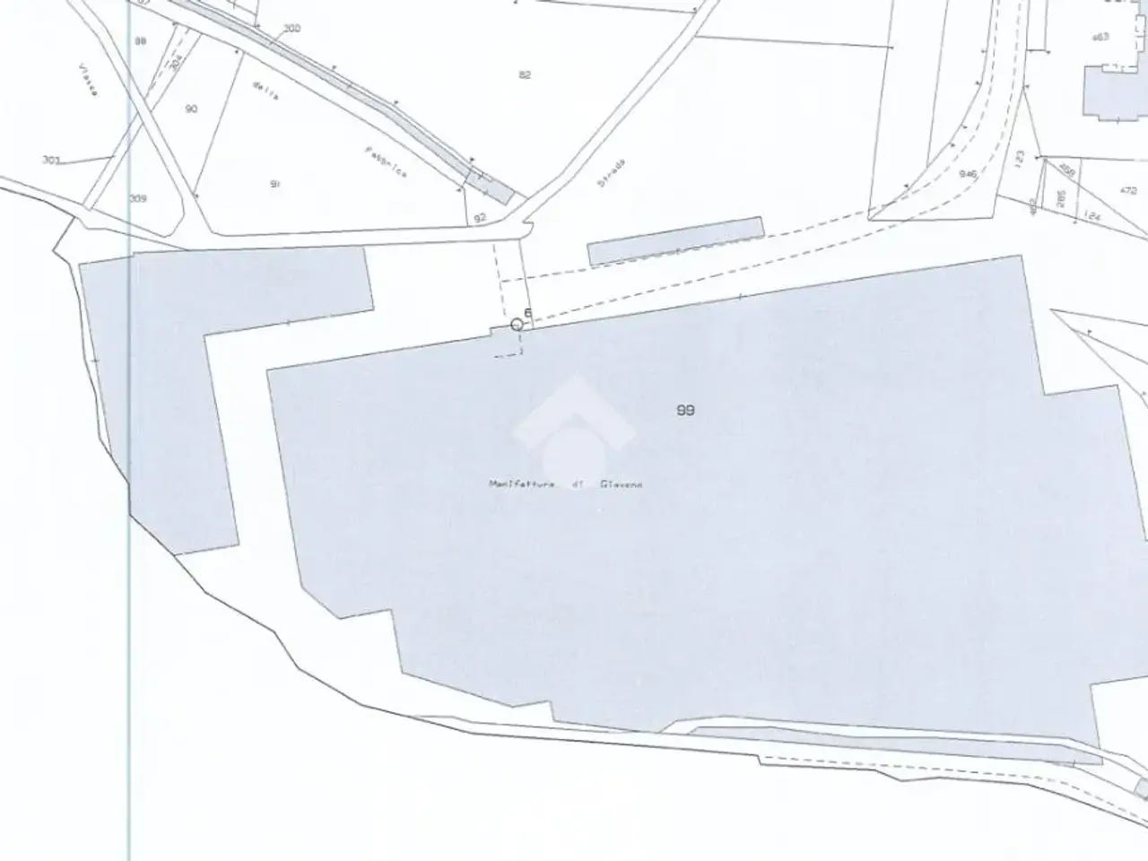 Palazzina commerciale in Via Manifattura 16, Giaveno, {3} - Planimetria 1