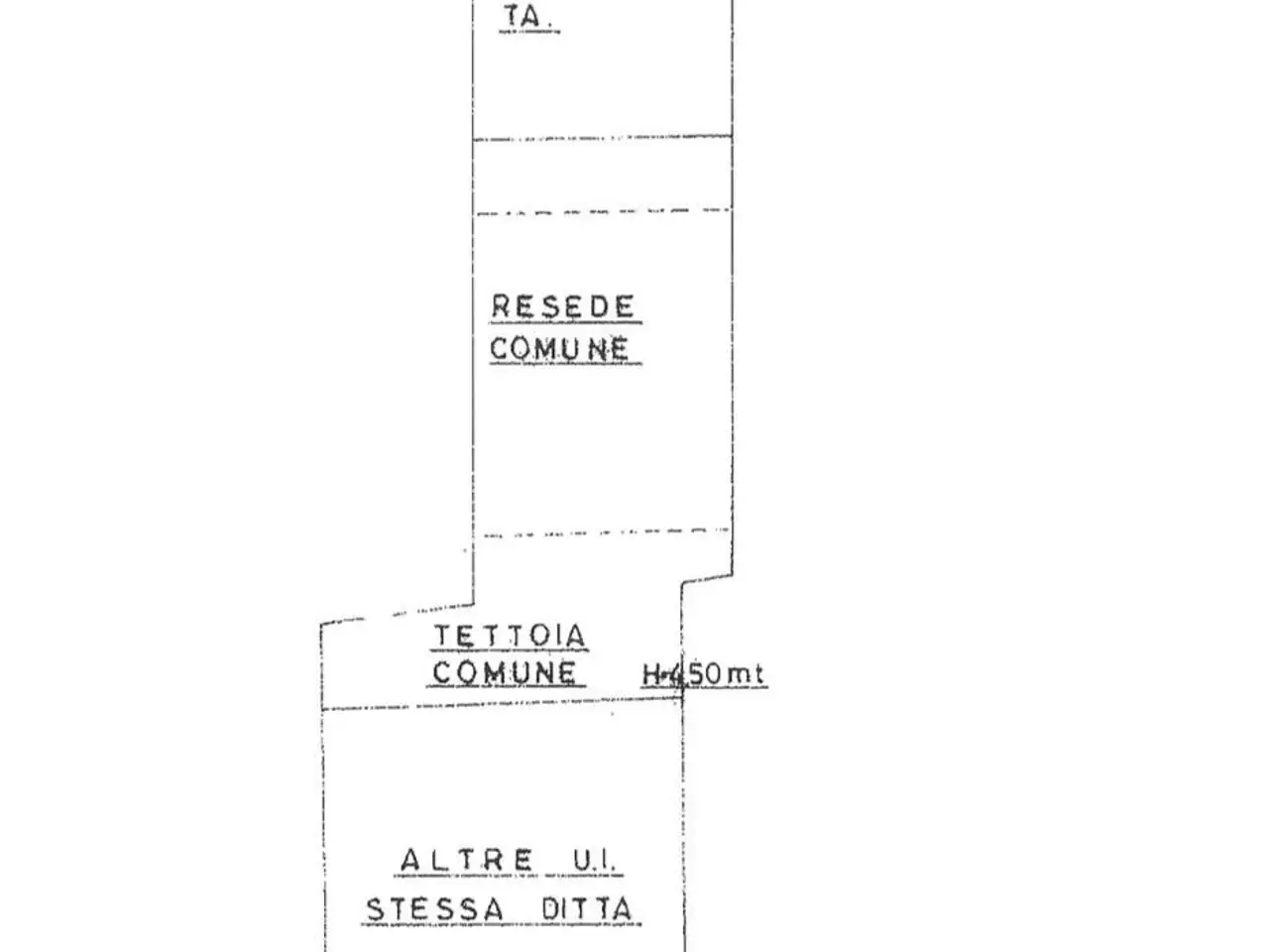 Capannone in Ale Europ 68, Capannori, {3} - Planimetria 1