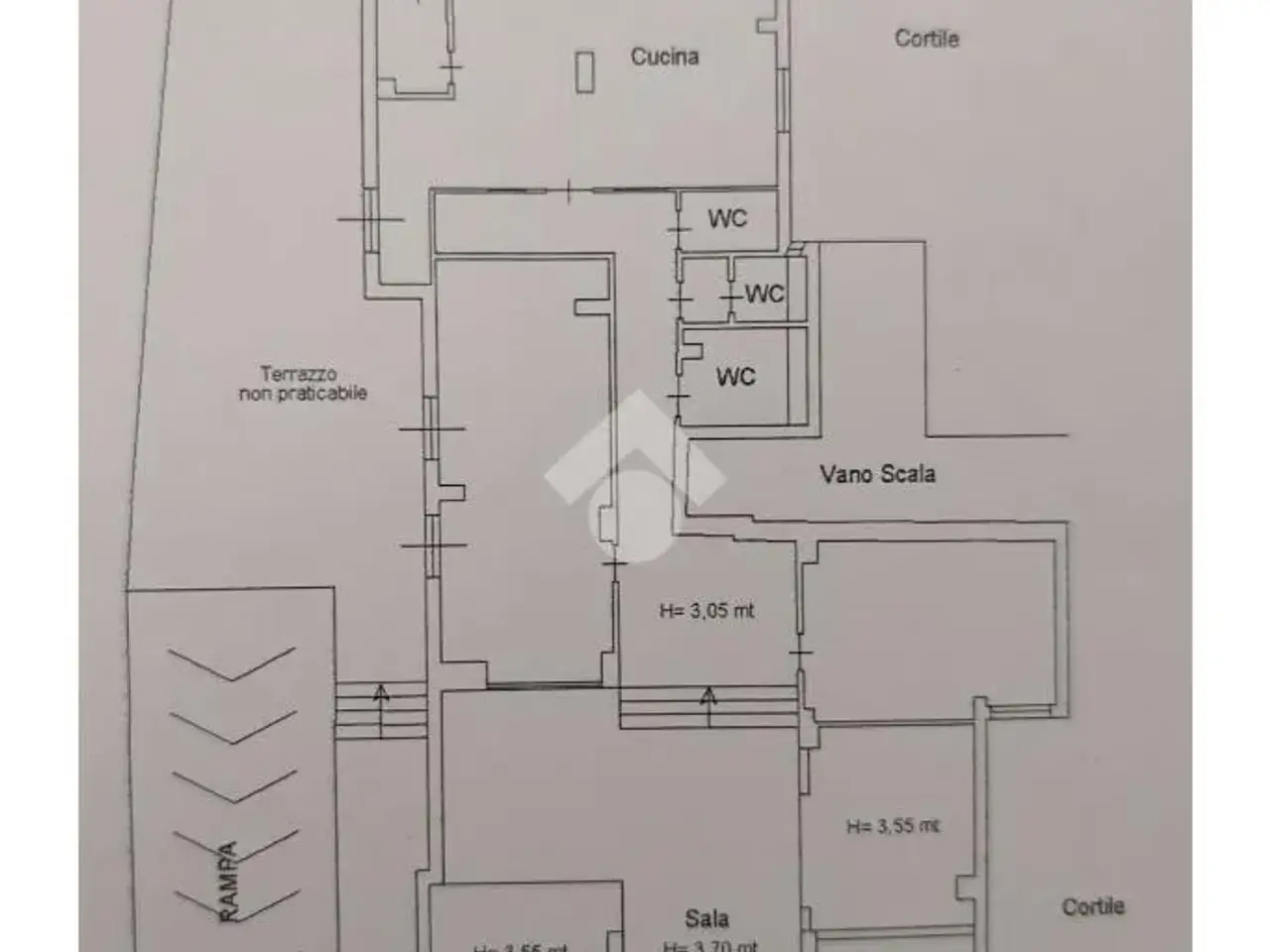Negozio in Via Riscatto 7, Frattamaggiore, {3} - Planimetria 1