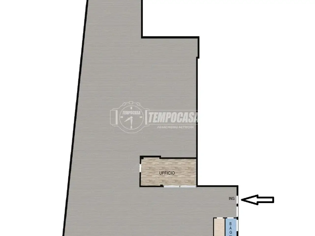 Capannone in Via Casnati, Corbetta, {3} - Planimetria 1