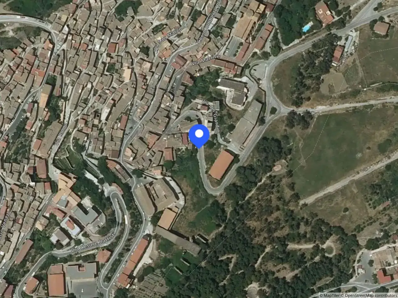 Fabbricato misto in Via dei Giardini - C.da San Marco, Cammarata, {3} - Foto 1