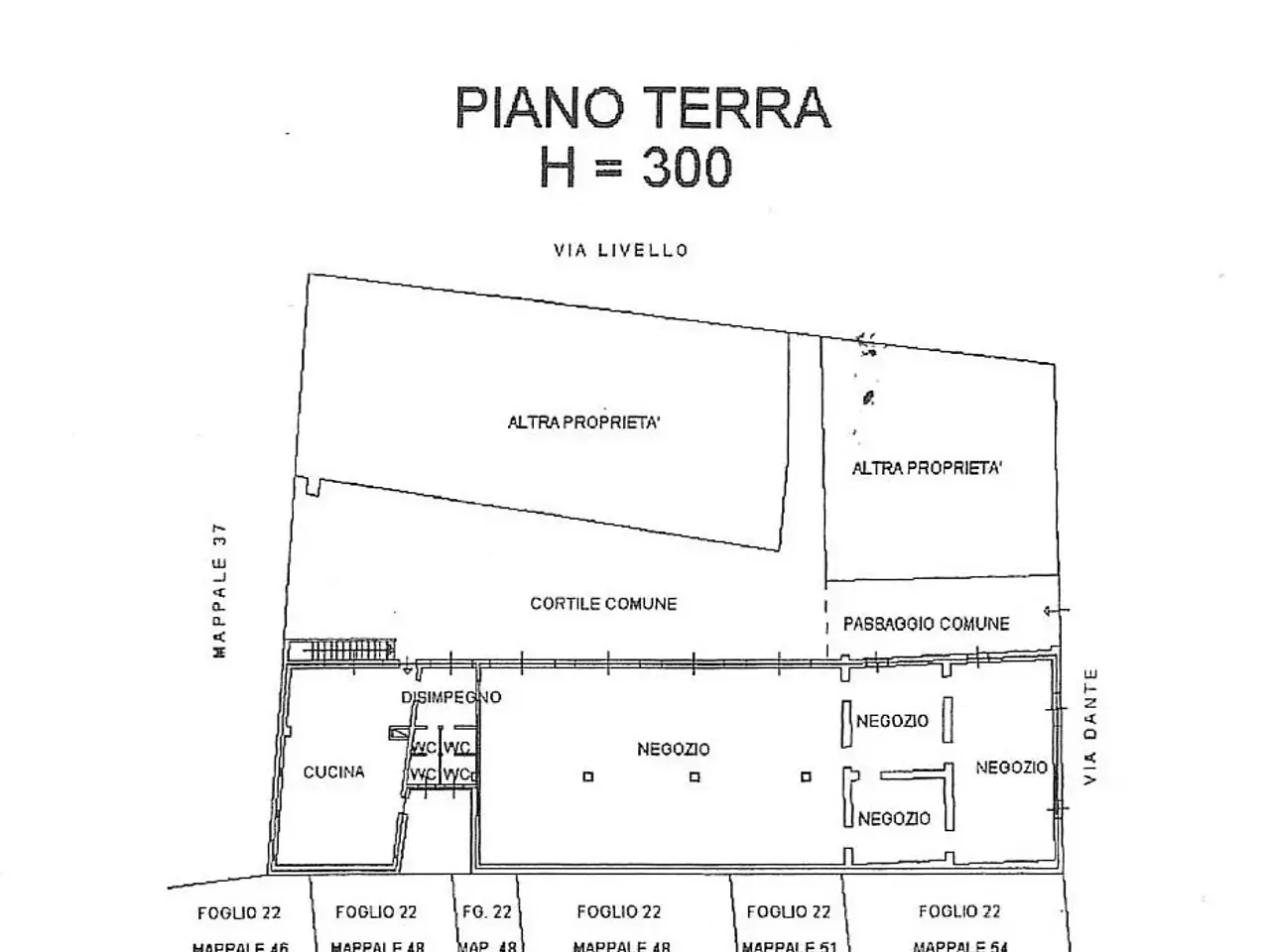 Negozio in Via Dante Alighieri 9, Rho, {3} - Planimetria 1