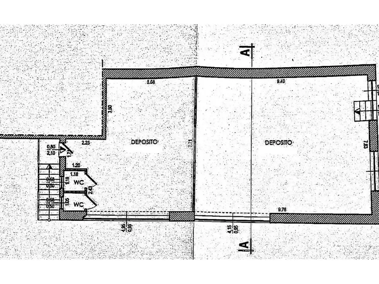 Magazzino in Via Monterosa 23, Barzano', {3} - Planimetria 1