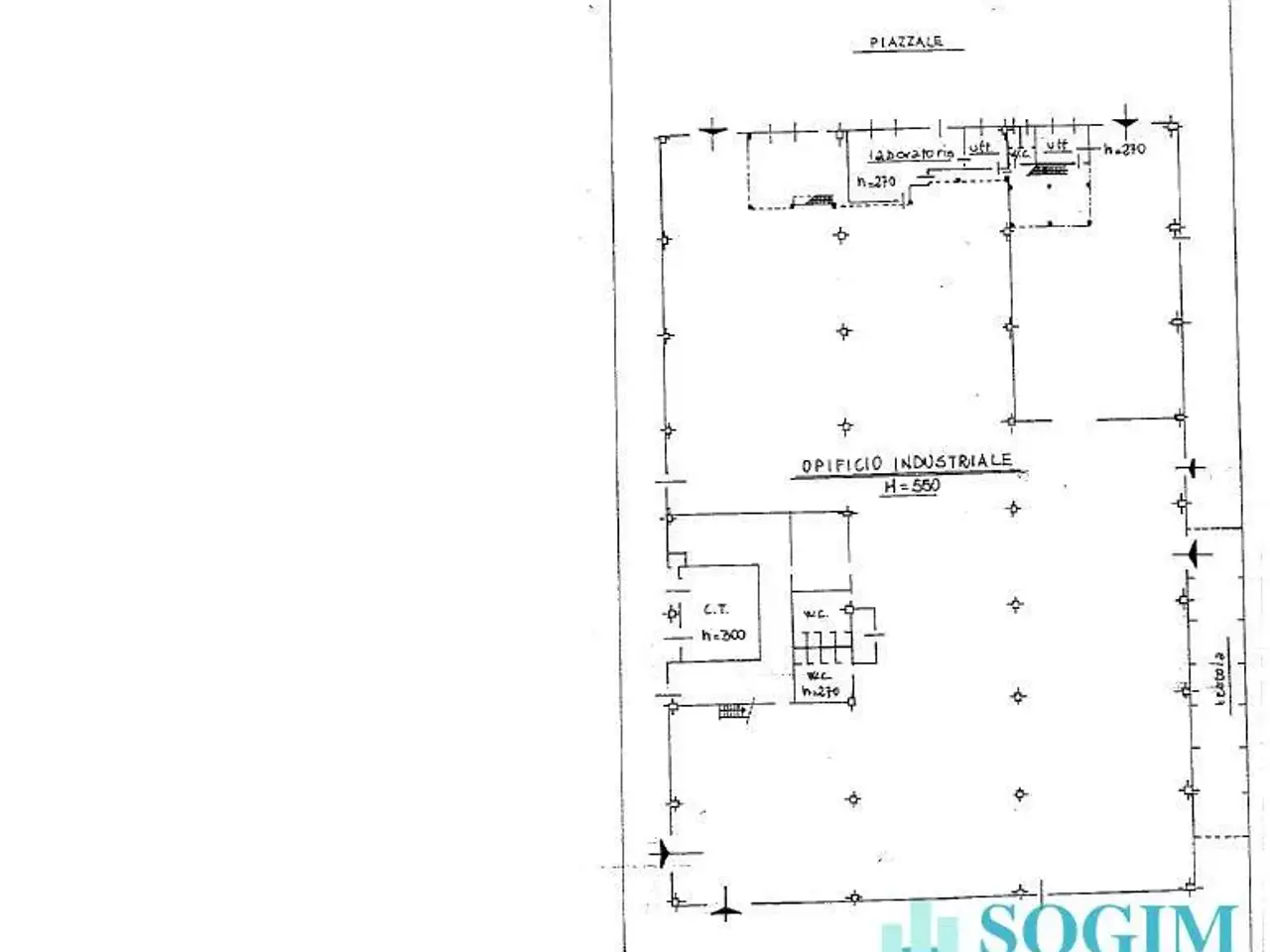 Capannone in Via Adda 10, Casnate Con Bernate, {3} - Planimetria 1