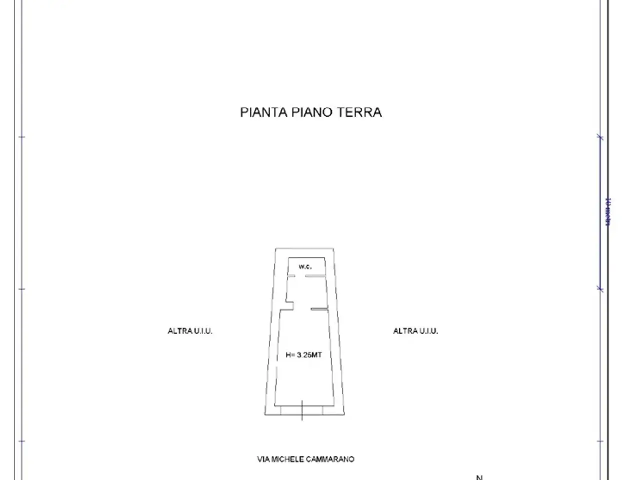 Negozio in Via Michele Cammarano, Napoli, {3} - Planimetria 1