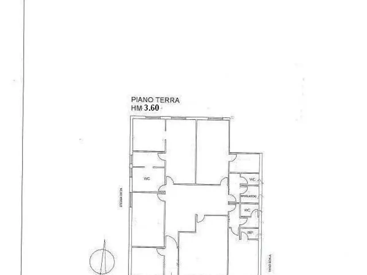 Negozio in Via Noasca, Roma, {3} - Planimetria 1