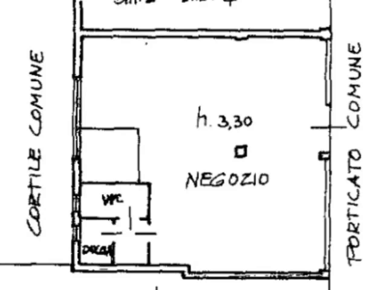 Negozio in Via Roma, Dalmine, {3} - Planimetria 1