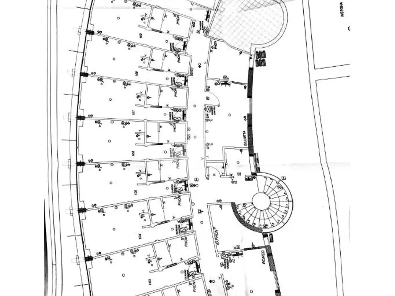 Albergo in Via Guglielmo Marconi 1, Desenzano Del Garda, {3} - Planimetria 1