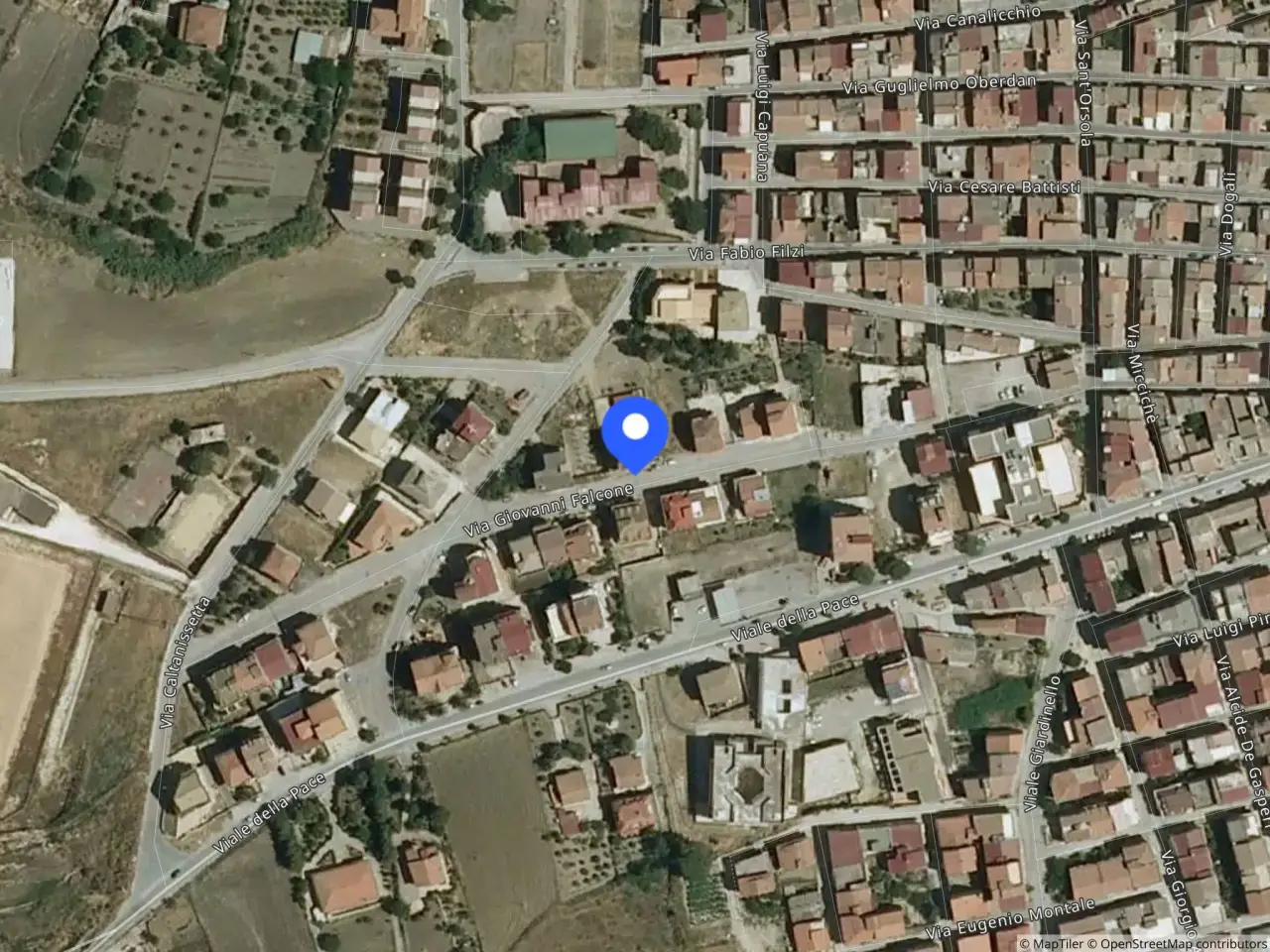 Fabbricato misto in Via Giovanni Falcone, 94016 Pietraperzia En, Italia 94016, Pietraperzia, {3} - Foto 1