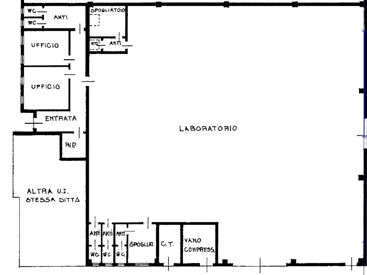 Capannone in Via Umbria, Monselice, {3} - Planimetria 1
