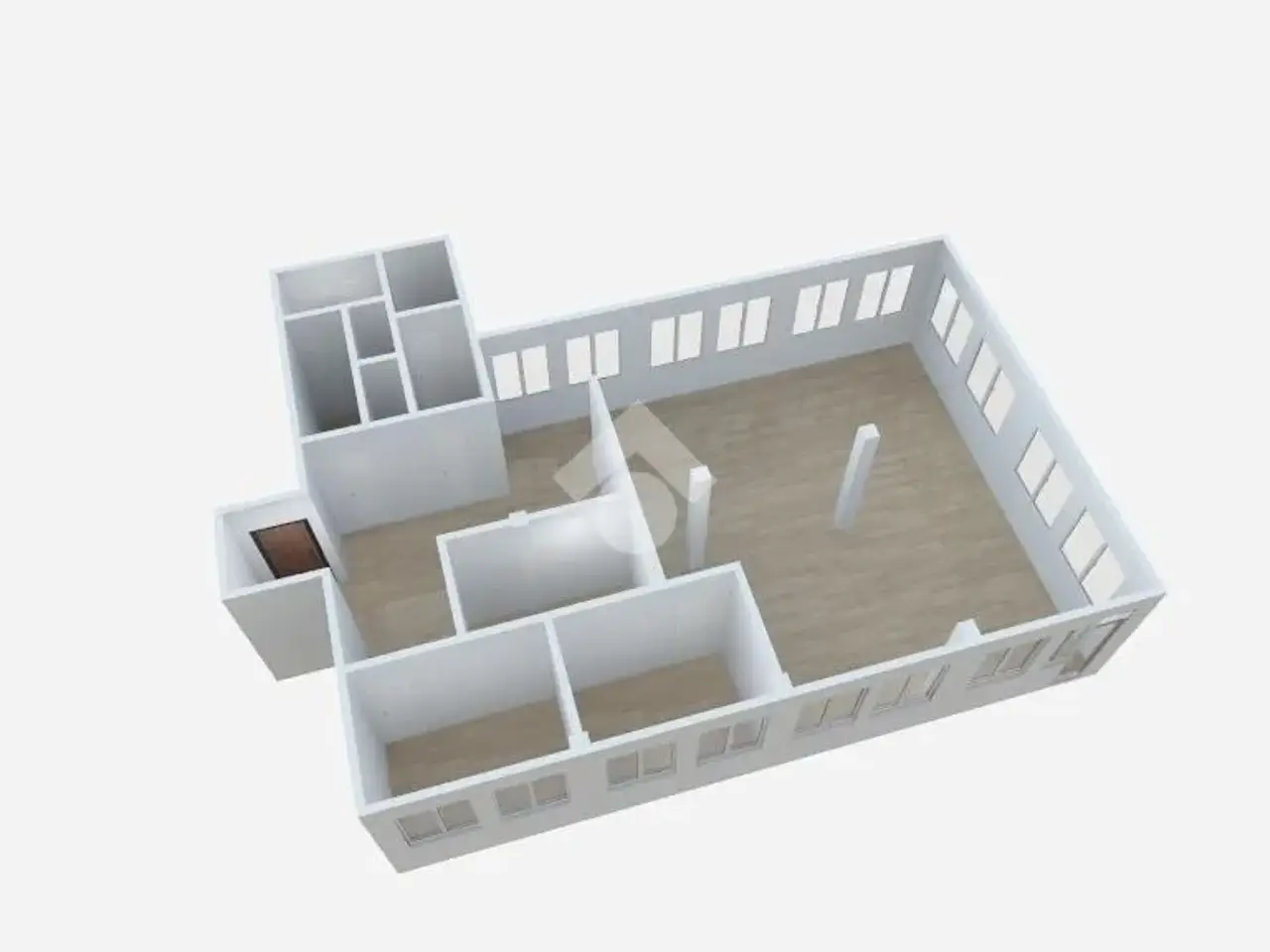 Ufficio in Via Monsignor Colombo 47, Castellanza, {3} - Planimetria 1
