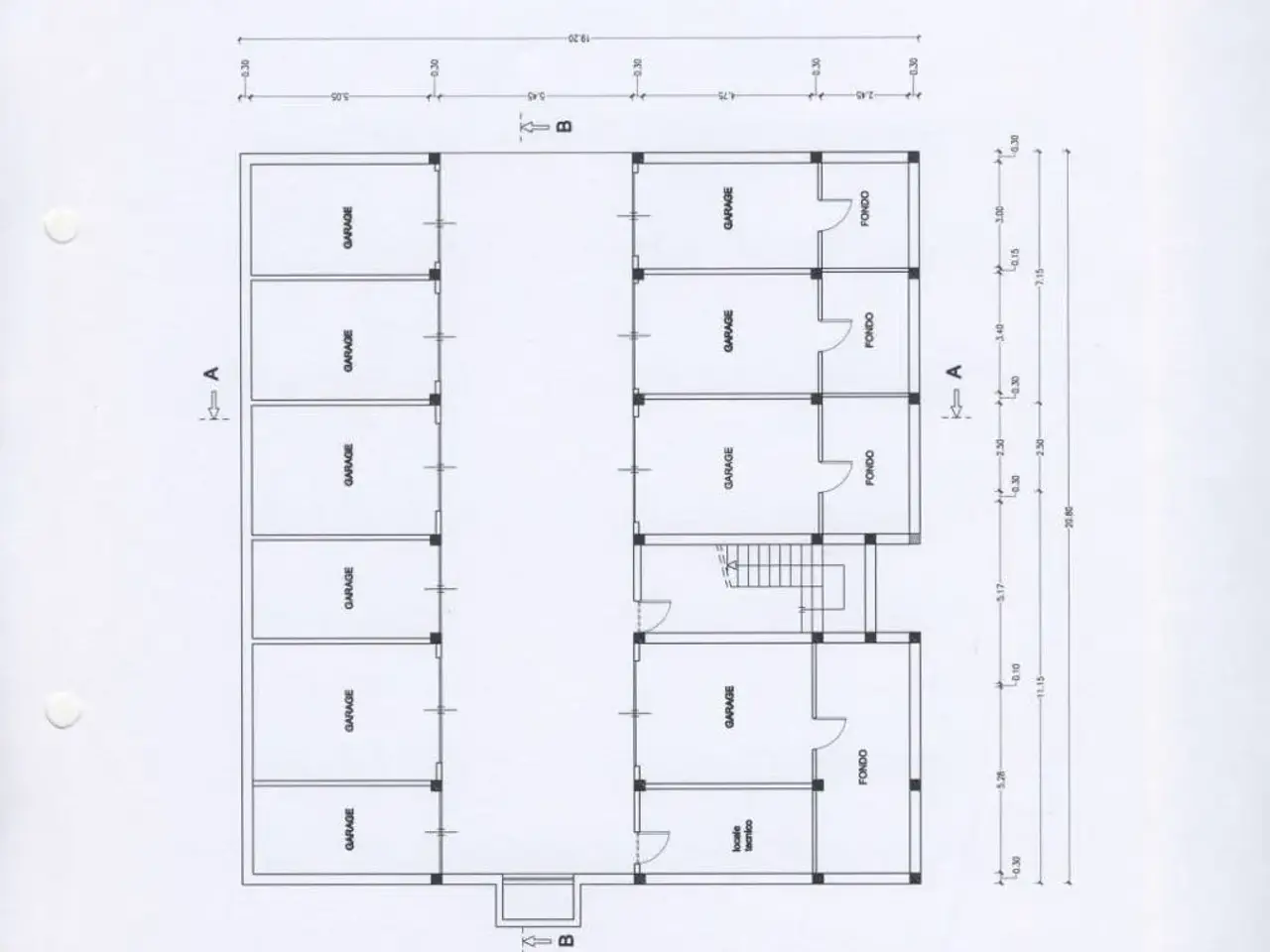 Terreno edificabile in Via del Fabbro, Valfabbrica - Planimetria 1