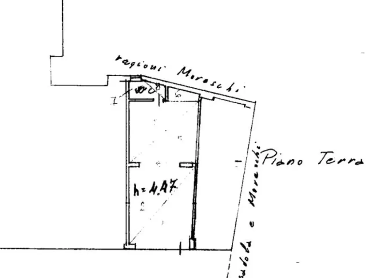 Negozio in Via G. Mazzini 28, Langhirano, {3} - Planimetria 1