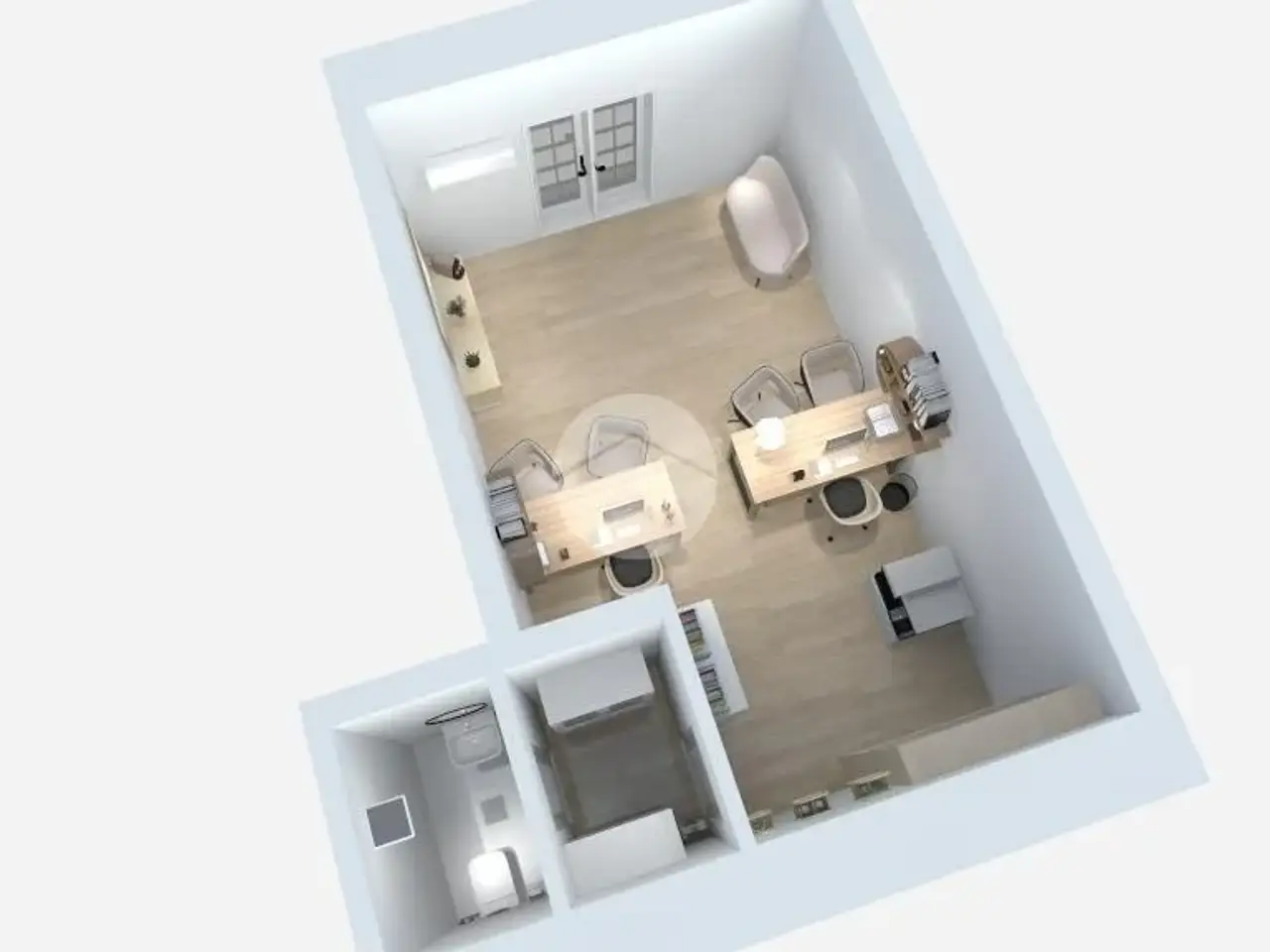 Negozio in Via Kennedy 74, Quarto, {3} - Planimetria 1