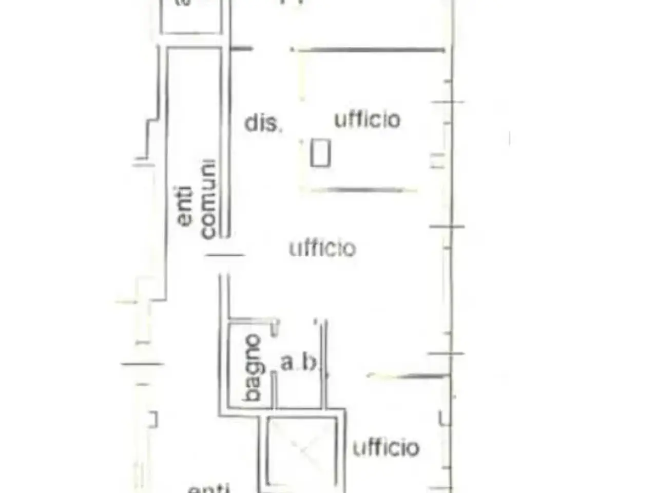 Ufficio in Viale Risorgimento 32, Vimercate, {3} - Planimetria 1