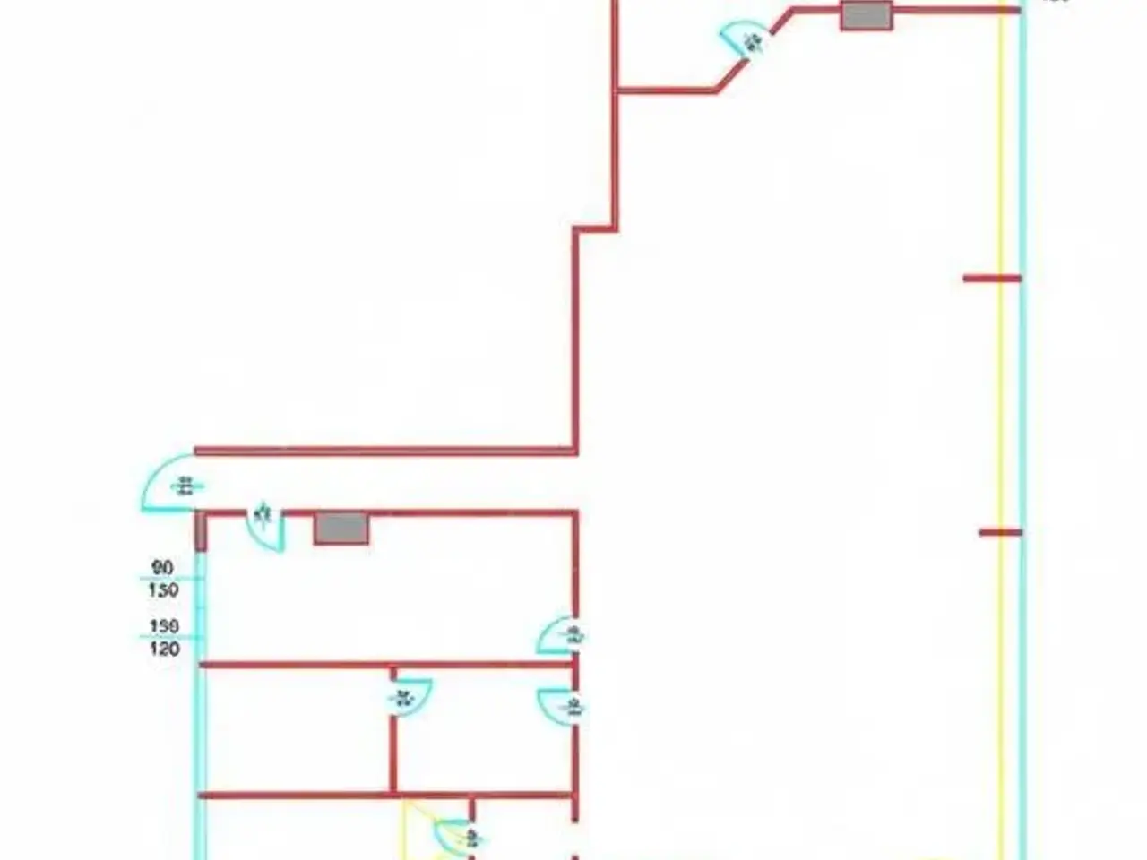 Ufficio in Via Fantoli 7, Milano, {3} - Planimetria 1
