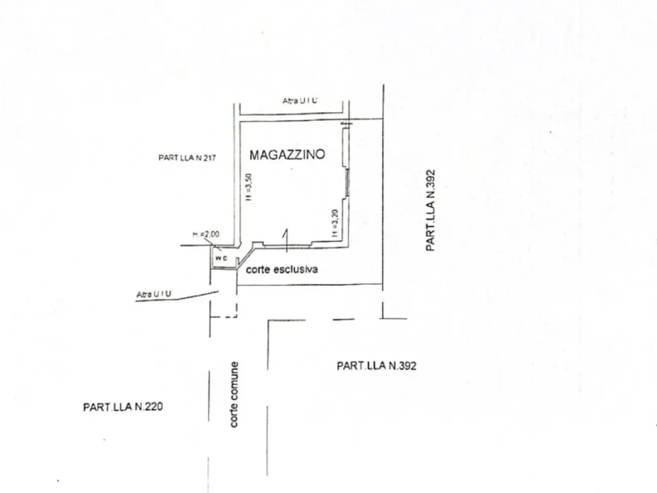 Locale commerciale in Viale Telamonio 1, Grosseto, {3} - Planimetria 1