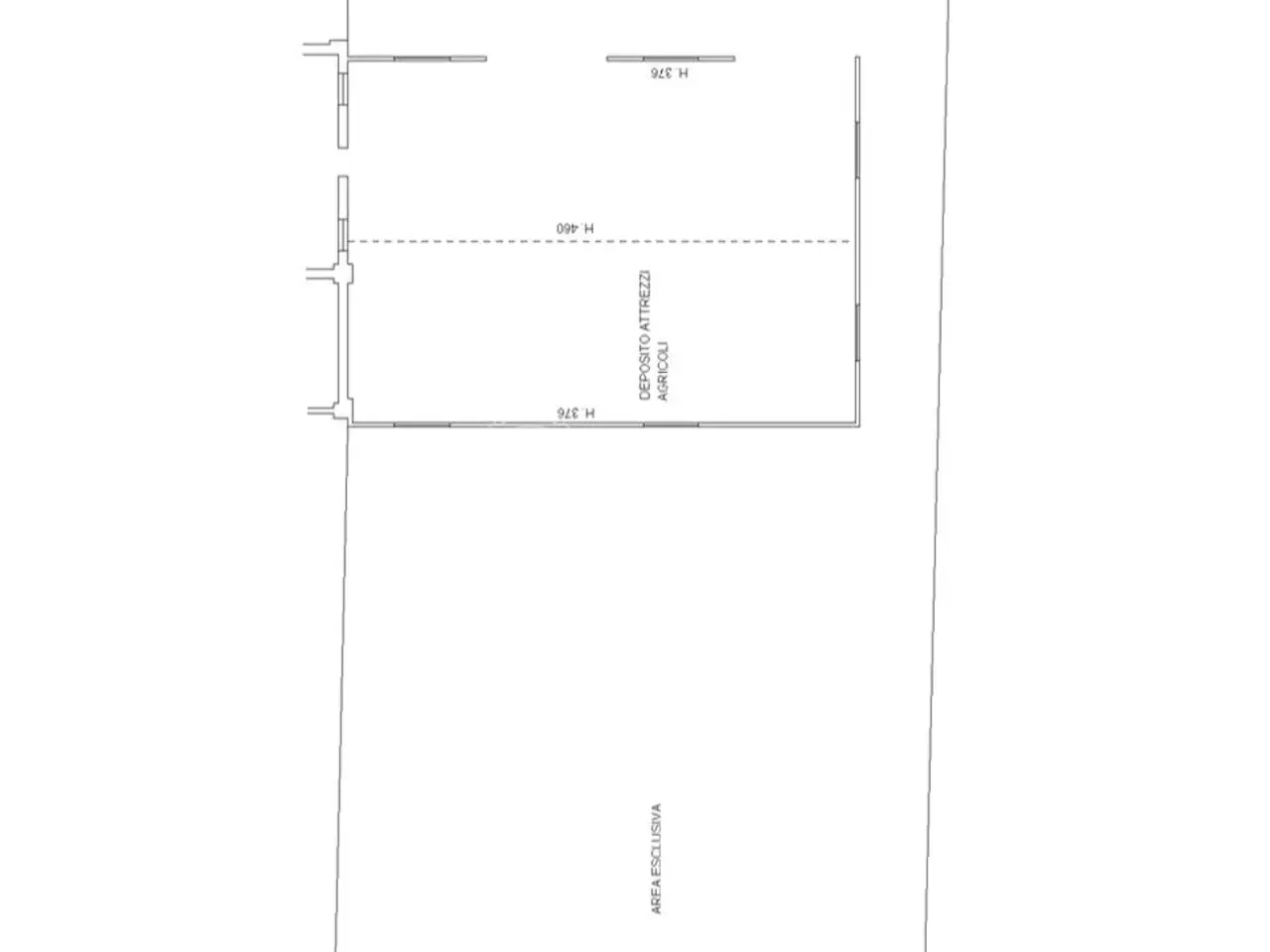 Magazzino in Via Santa Brigida, Granarolo Dell'Emilia, {3} - Planimetria 1