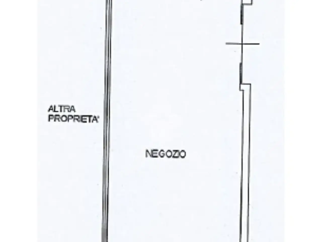 Negozio in Via Pietro Giardini, Modena, {3} - Planimetria 1