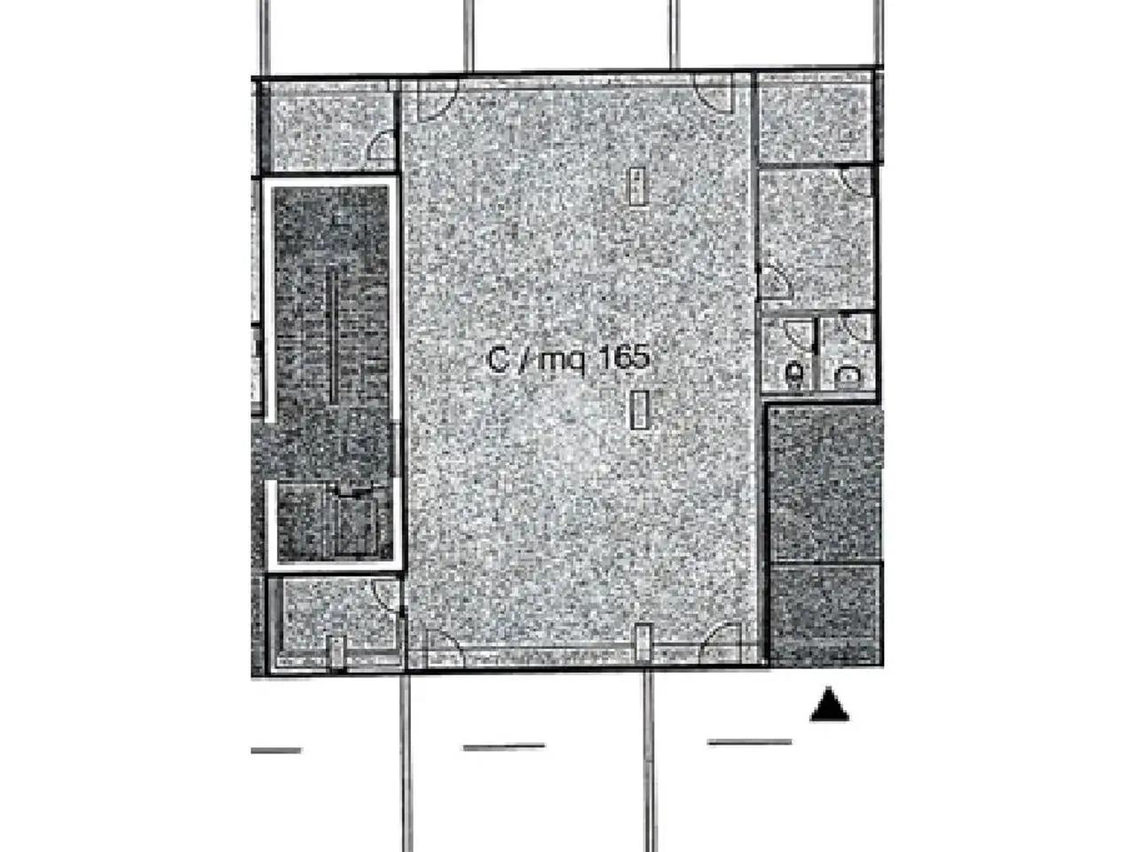 Negozio in Via Padre Giglio 12, Cosenza, {3} - Planimetria 1