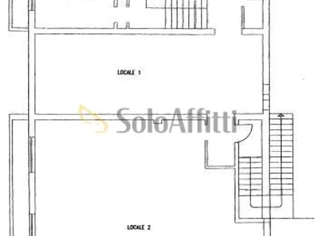 Negozio in Via Como, Busto Arsizio, {3} - Planimetria 1