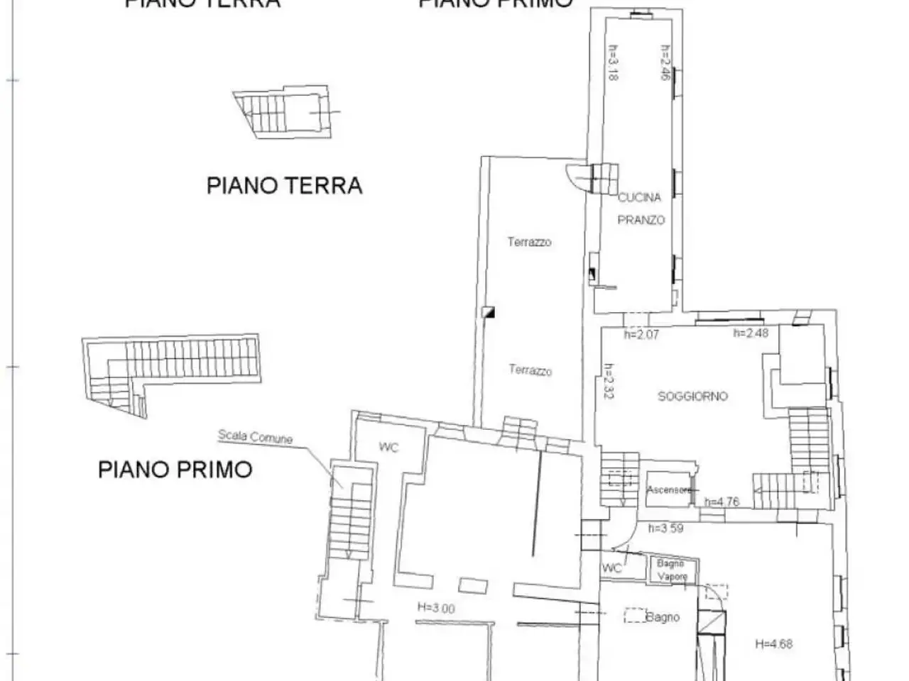 Attico in vendita, Via Ugolino De' Pili 2, Fano - Planimetria 1