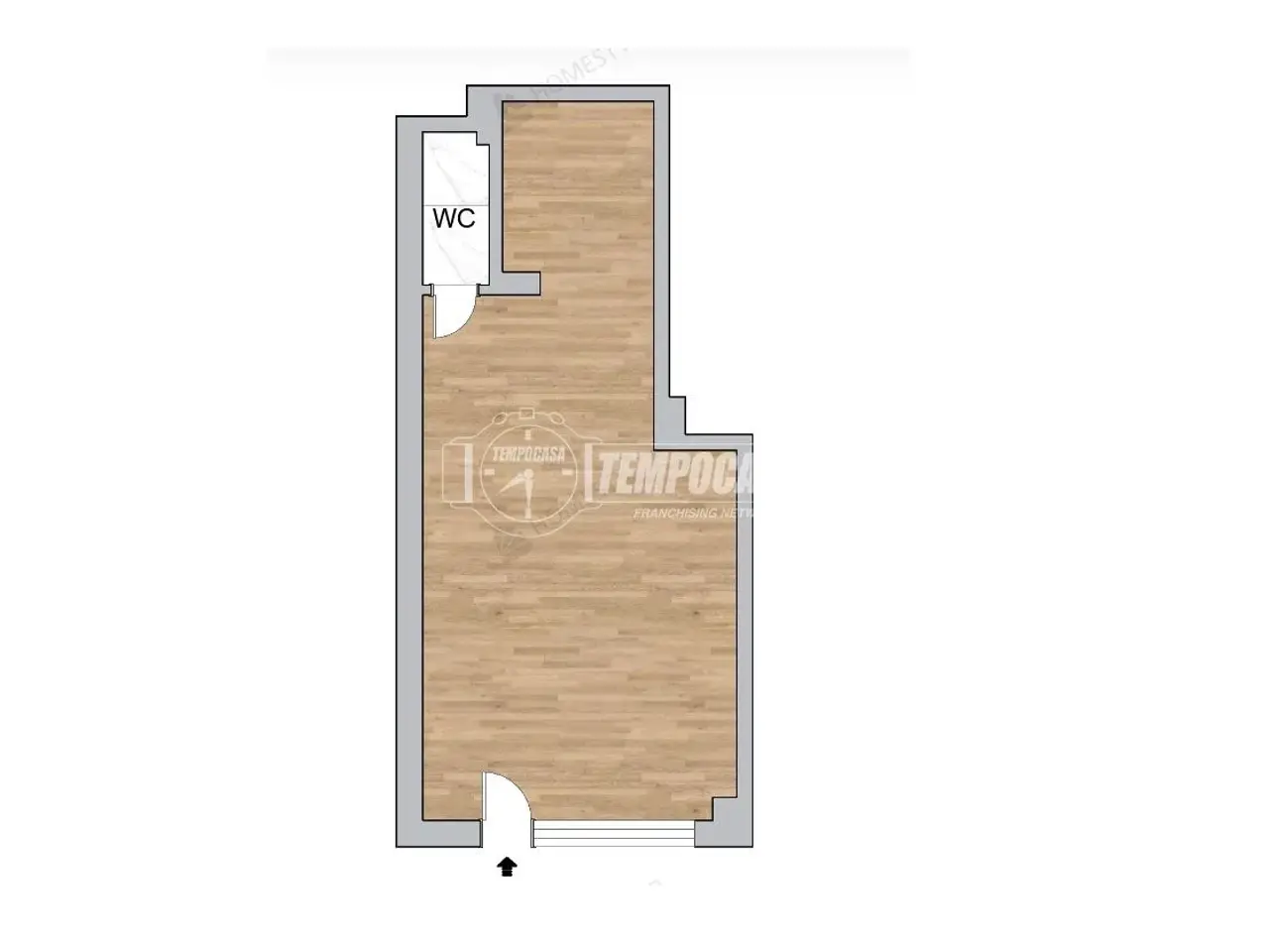Negozio in Via dei Quintili 54, Roma, {3} - Planimetria 1